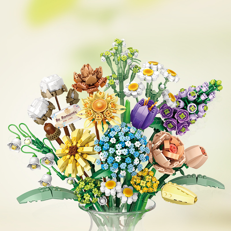 Plant Parent Kit - Romantische Rosen, Blumen, Sonnenblumen, Narzissen, Gärten,