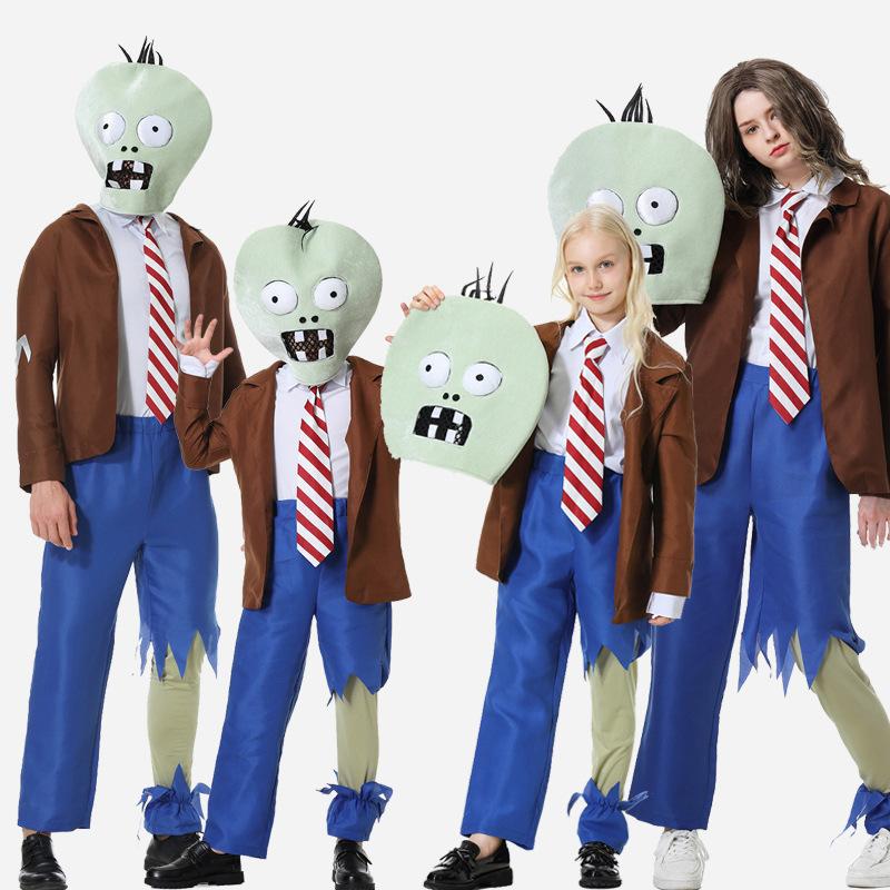 Plant Parent Vs Plantin - Zombie-Rollenspiel-Kostüm Plant Vs. Zombie Satire Performance-Kostüm