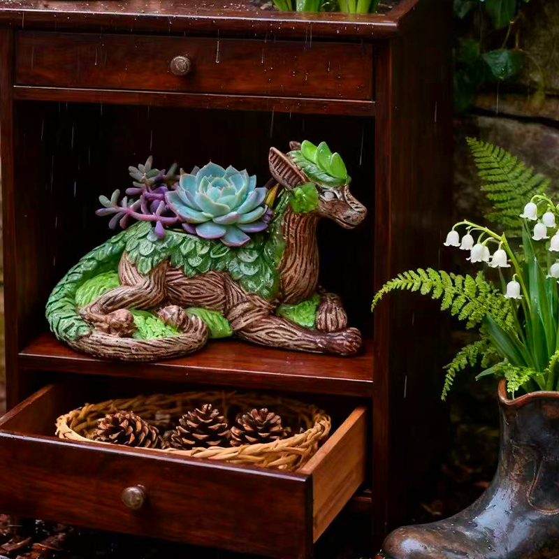 Kreativer Drachenbaum-Blumento – Snake Plant Ceramic Bewertung und Preis