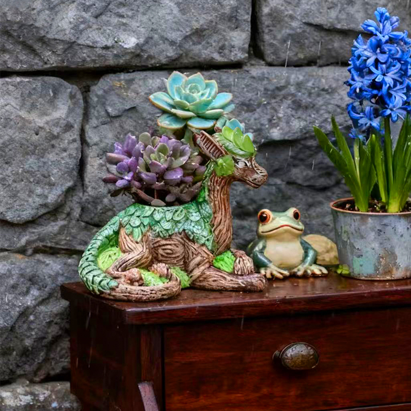 Kreativer Drachenbaum-Blumento – Snake Plant Ceramic Bewertung und Preis