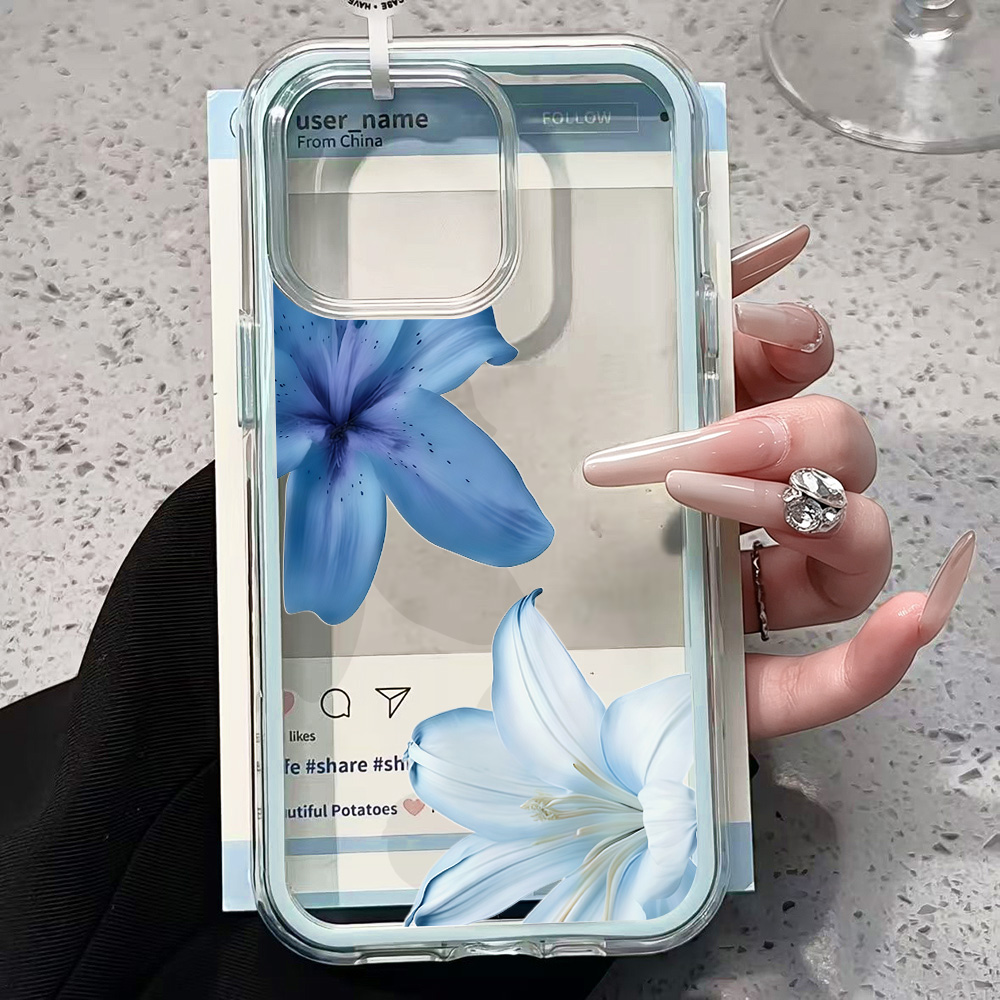 Blaue Lilien-Blumen Transparen – Plants X Bewertung und Preis