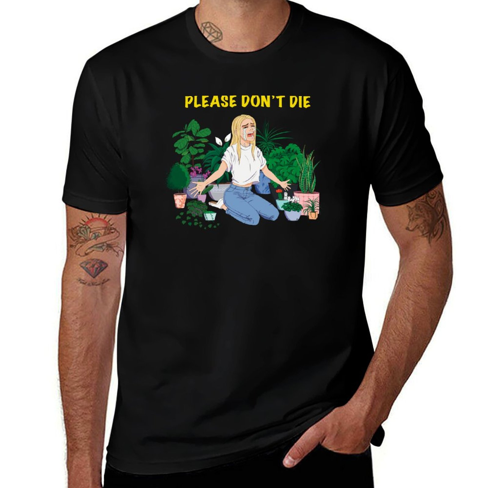 T-Shirt „Sorgenfreier Pflanzen – Plant Parent Shirt Bewertung und Preis